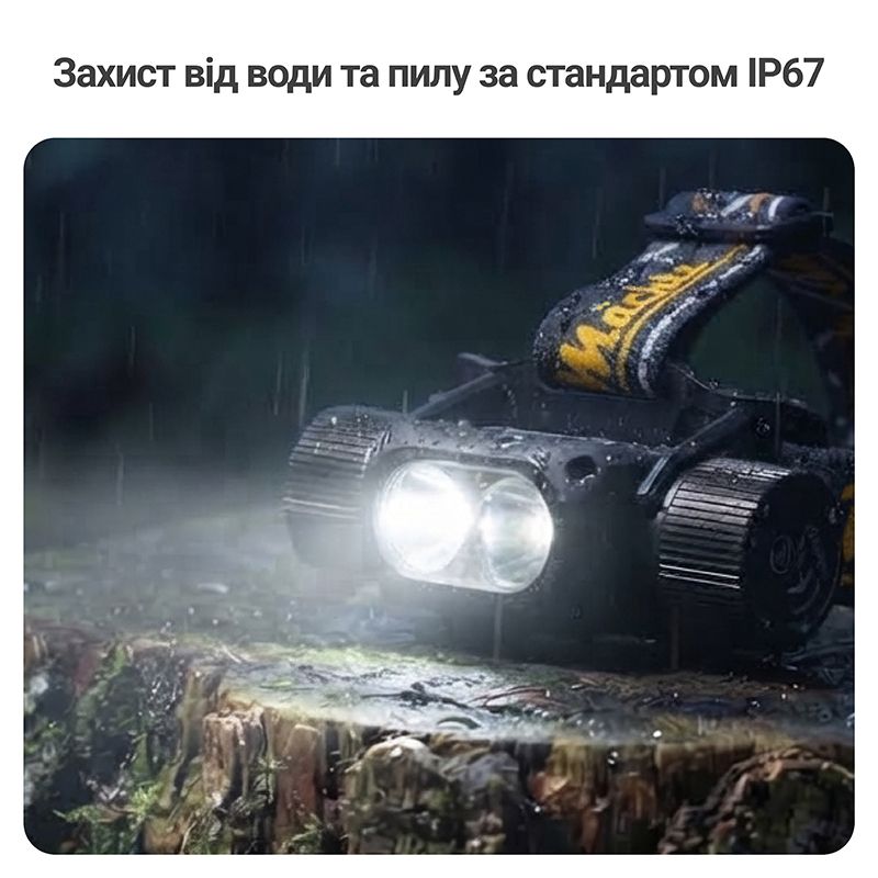 Ліхтар налобний світлодіодний Mächtz MHL-4022 G