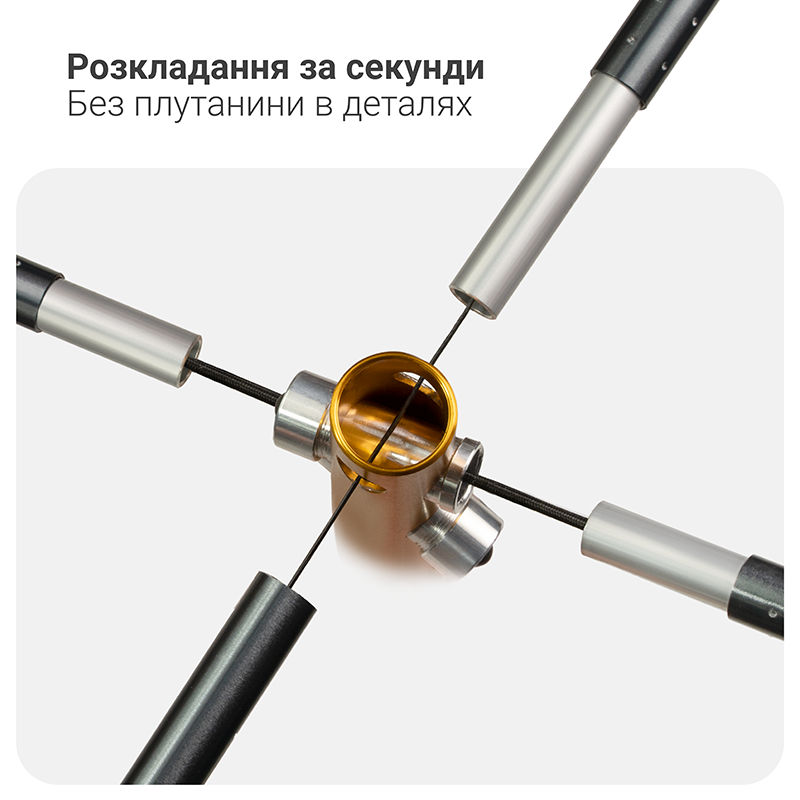 Набор туристической мебели Mächtz Hike: кресла FC-502 + FC-501 + стол FT‑301