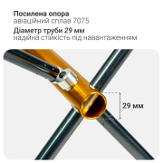 Крісло складане туристичне Mächtz FC-502 Hike XL