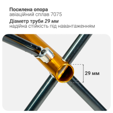 Набор туристической мебели Mächtz Hike: 2 кресла FC-502 + стол FT-301