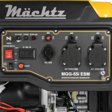 Інверторний генератор бензиновий 5,5 кВт Mächtz MGG-55i ESM