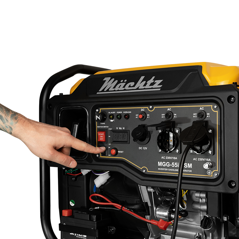 Інверторний генератор 5,5 кВт Mächtz MGG-55i ESM