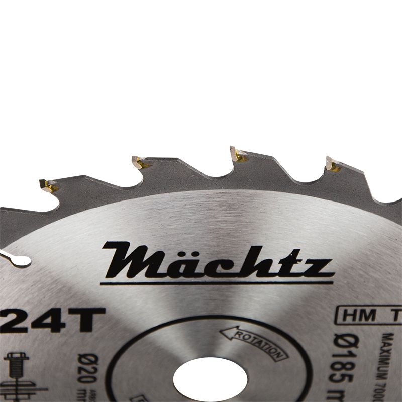 Диск пиляльний по дереву Mächtz 185x20x24T