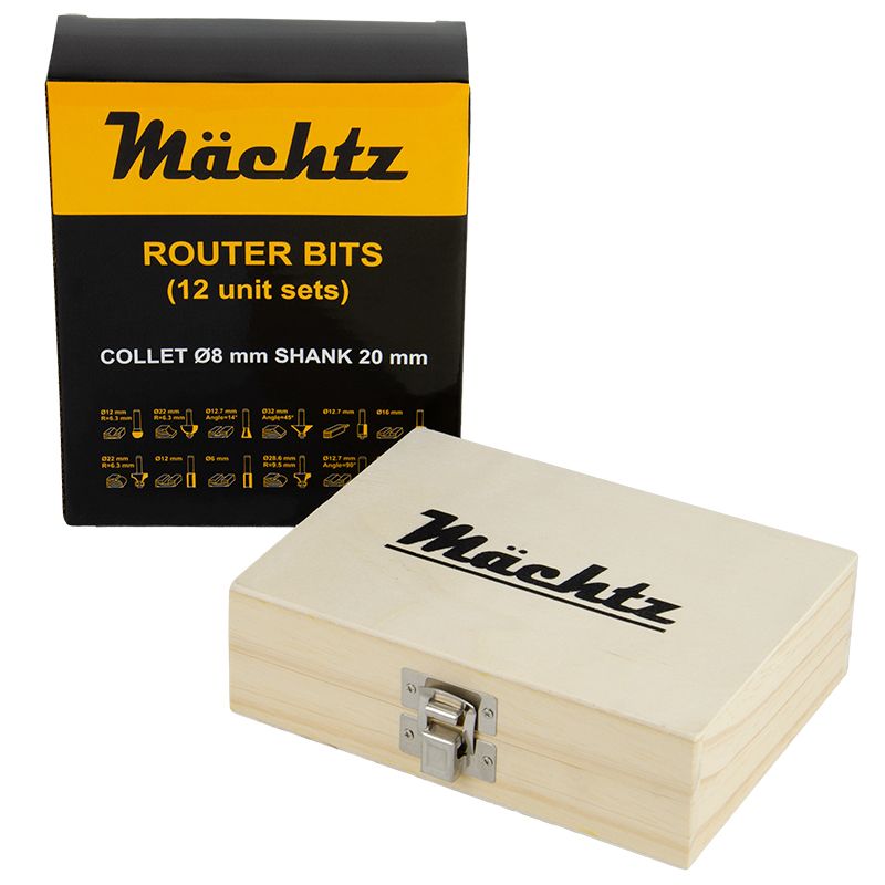 Набір фрез по дереву Mächtz 12 шт