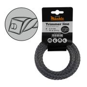 Ліска для тримерів Mächtz "Кручений квадрат з кордом" 2,4 мм 15 м