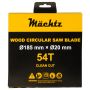 Диск пиляльний по дереву Mächtz 185x20x54T