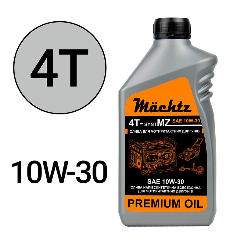 Олива для чотиритактних двигунів Mächtz 4T-SYNTMZ 10W-30