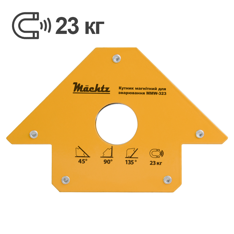 Магнитный угольник для сварки Mächtz MMW-323