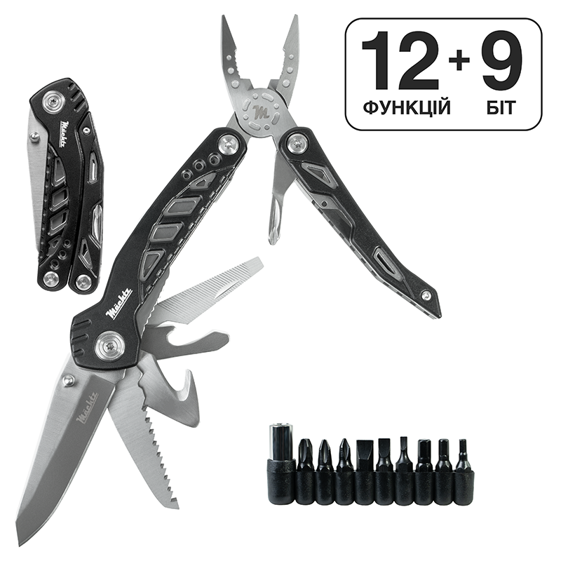 Мультитул Mächtz MMT-5112 RANGE 12+9в1