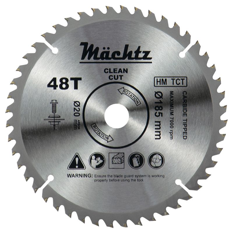 Диск пиляльний по дереву Mächtz 185x20x48T