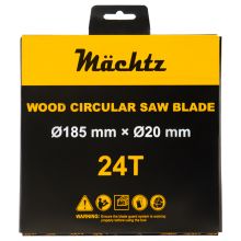 Диск пильный по дереву Mächtz 185x20x24T