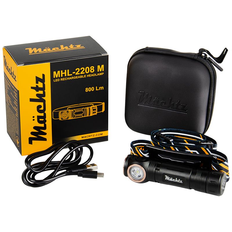 Ліхтар налобний світлодіодний Mächtz MHL-2208 M