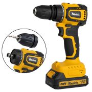 Шуруповерт аккумуляторный бесщеточный Mächtz MCD-20Q-LiB