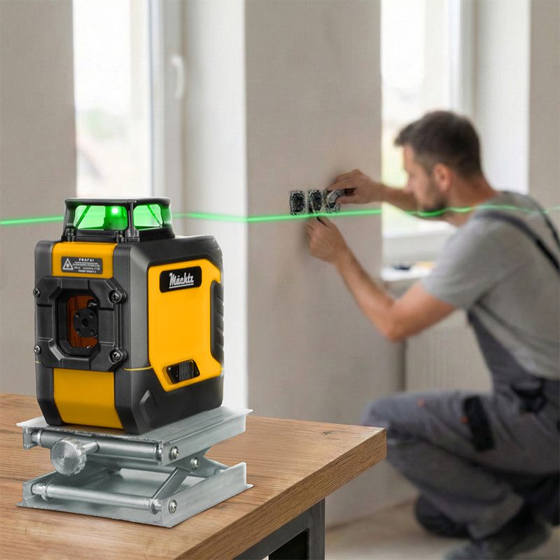 Лазерний рівень 360° Mächtz MLL-05 G - інтернет-магазин Machtz