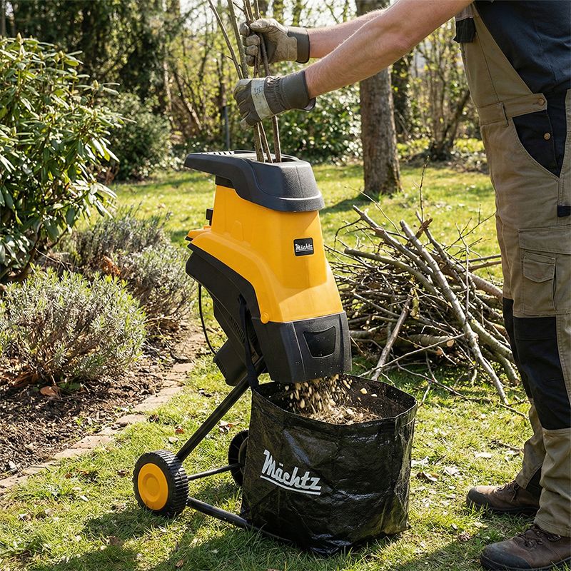 Измельчитель веток электрический Mächtz MBM-4525 BP