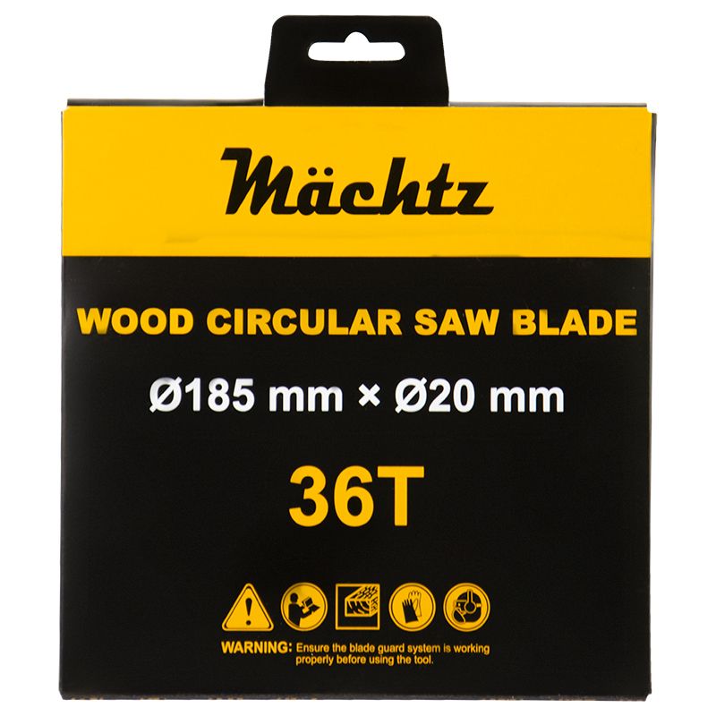 Диск пиляльний по дереву Mächtz 185x20x36T