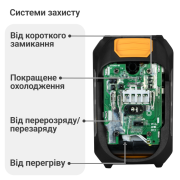 Аккумуляторная батарея Mächtz MBP-M204