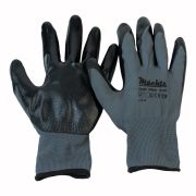 Рукавички робочі нітрил сірі Mächtz