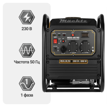 Інверторний генератор 3,8 кВт Mächtz MGG-38i RS
