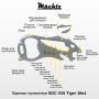 Брелок-мультитул Mächtz EDC-315 Tiger 16в1