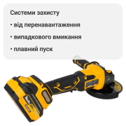 Болгарка аккумуляторная бесщеточная Mächtz MAG-M2050 T