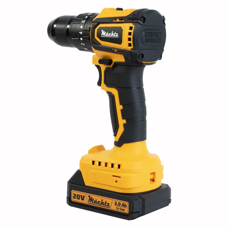 Шуруповерт аккумуляторный бесщеточный Mächtz MCD-20H-LiB