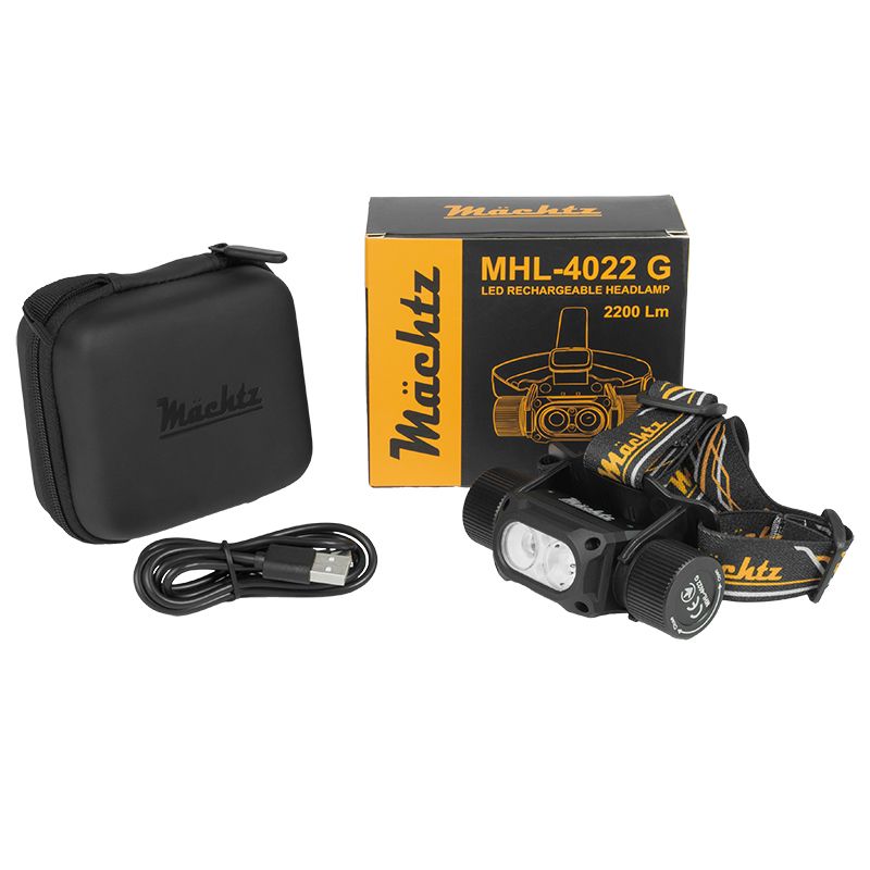 Ліхтар налобний світлодіодний Mächtz MHL-4022 G