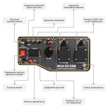 Инверторный генератор 5,5 кВт Mächtz MGG-55i ESM