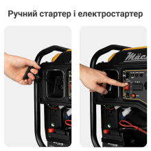 Инверторный генератор 5,5 кВт Mächtz MGG-55i ESM