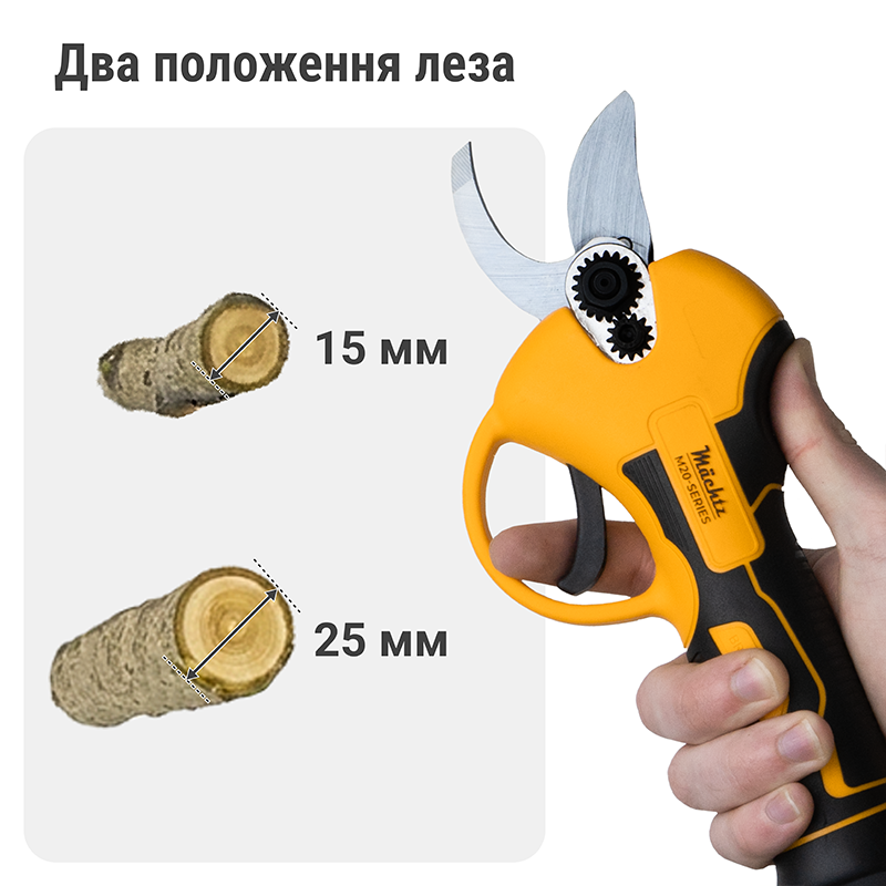 Секатор аккумуляторный бесщеточный Mächtz MSC-M2030